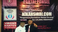 Deklarasi partai Ponsel ( Liputan6.com/Fajar Eko Nugroho) 