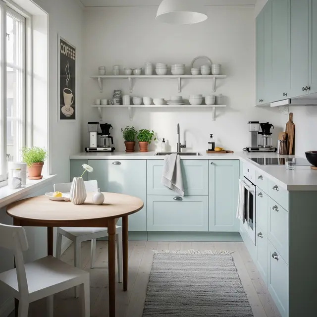 Inspirasi Dapur Budget Rp5 Juta Gaya Scandinavian di Rumah Gang Sempit