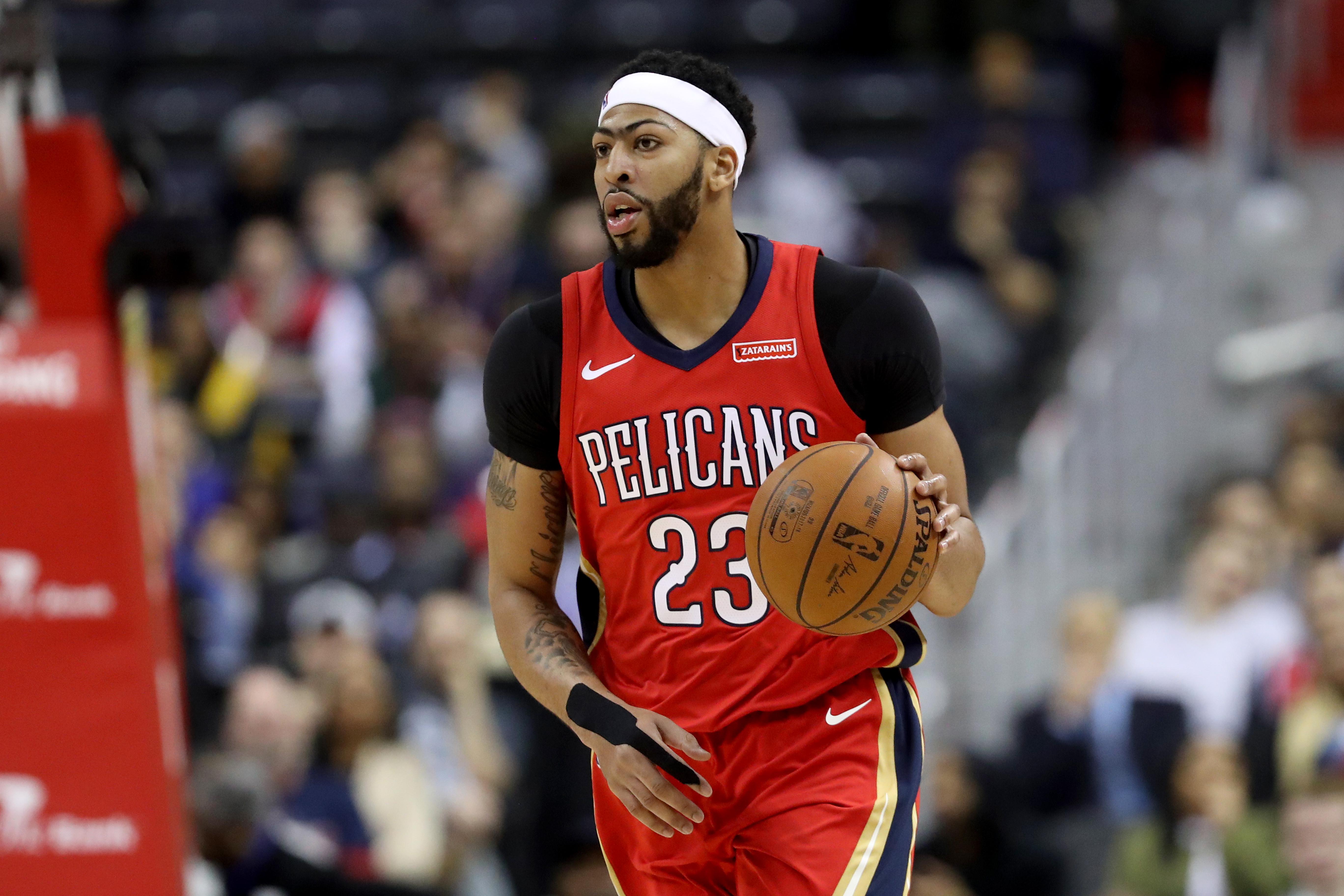 Anthony Davis ingin gabung Boston Celtics (Rob Carr / GETTY IMAGES NORTH AMERICA / AFP)