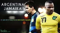 Piala Amerika : Argentina vs Jamaika (Bola.com/samsul hadi)