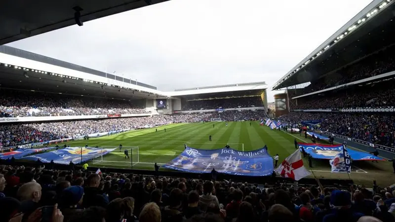 Stadion Ibrox, kandang Glasgow Rangers