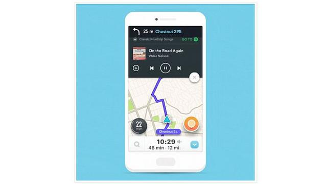 Integrasi Waze dan Spotify kini bisa dinikmati oleh para pengguna perangkat iOS.