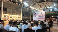 Ratusan pemuda di Banjarmasin gelar tasyakuran merespon hasil putusan MK terkait batas usia pencalonan capres cawapres. (Ist)