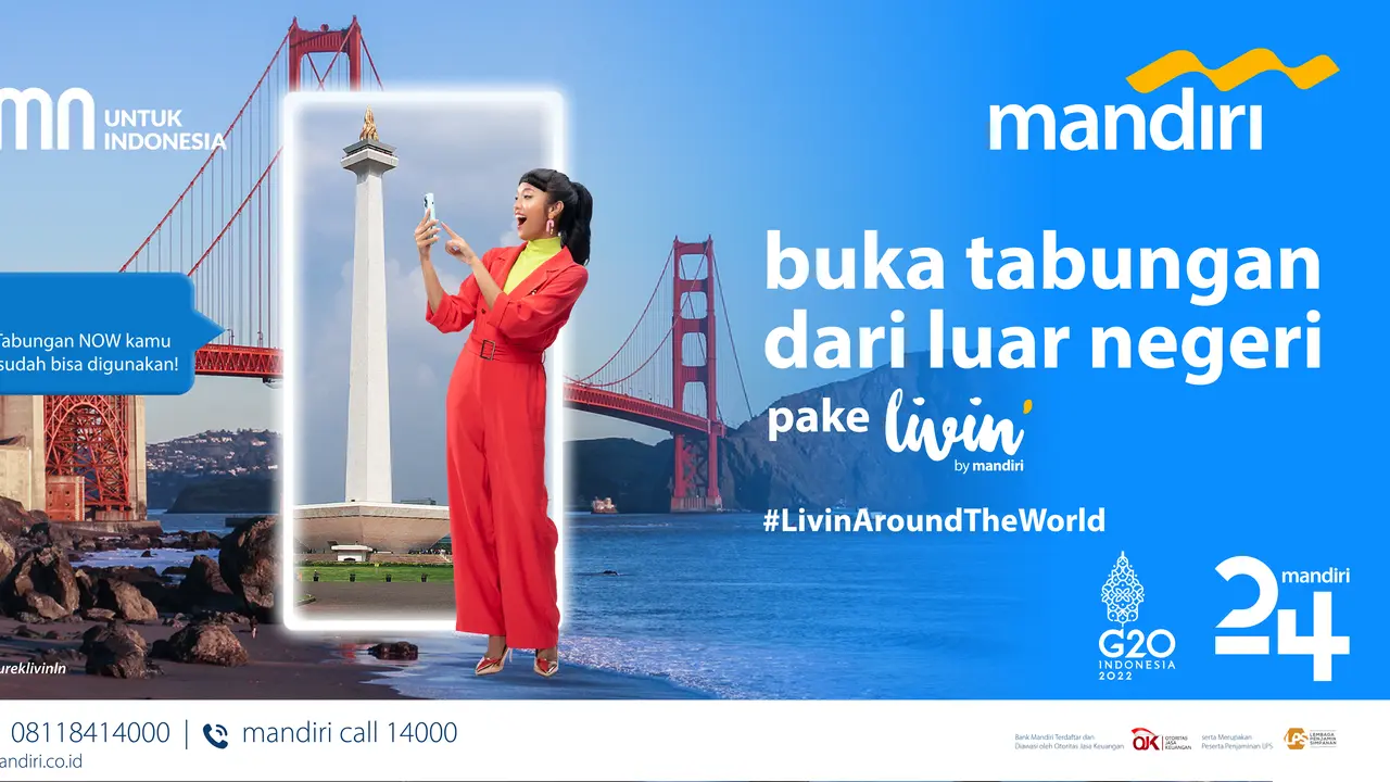 Bank Mandiri terus menjadikan Livin’ by Mandiri sebagai ujung tombak layanan digital nasabah ritel.