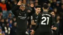 Pertandingan tersebut berakhir dengan kemenangan 1-0 Manchester City. Gol dicetak oleh Antoine Semenyo pada menit ke-45+2. (AFP/Oli Scarff)
