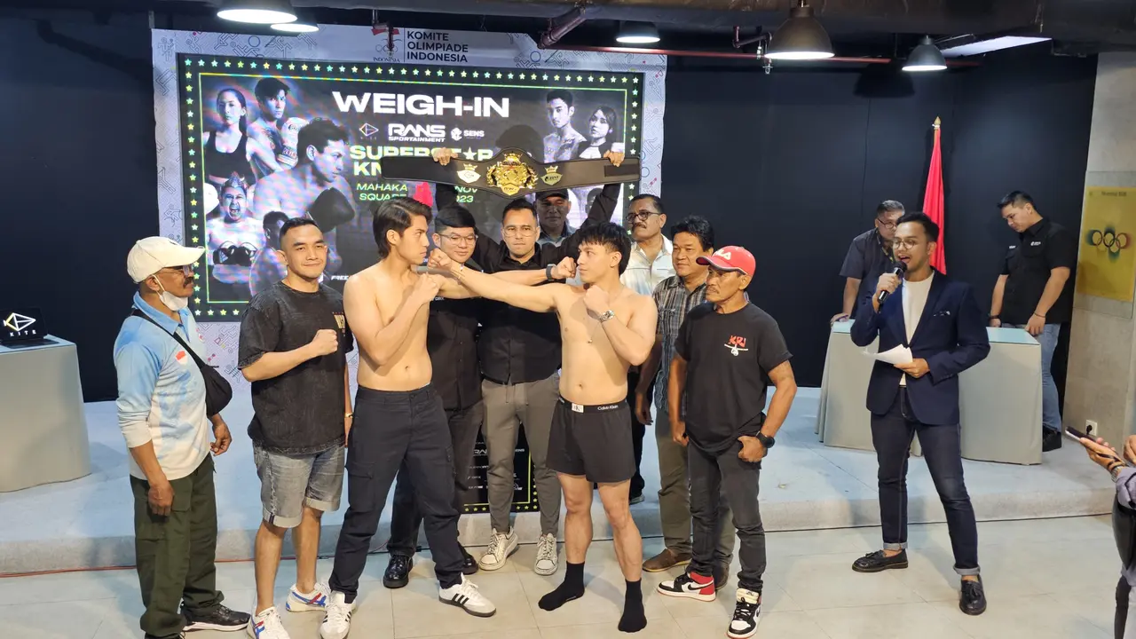 Superstar Knockout sudah menggelar timbang badan