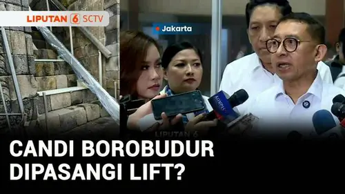  Viral! Candi Borobudur Dipasang Eskalator, Disebut untuk Sambut Presiden Prancis