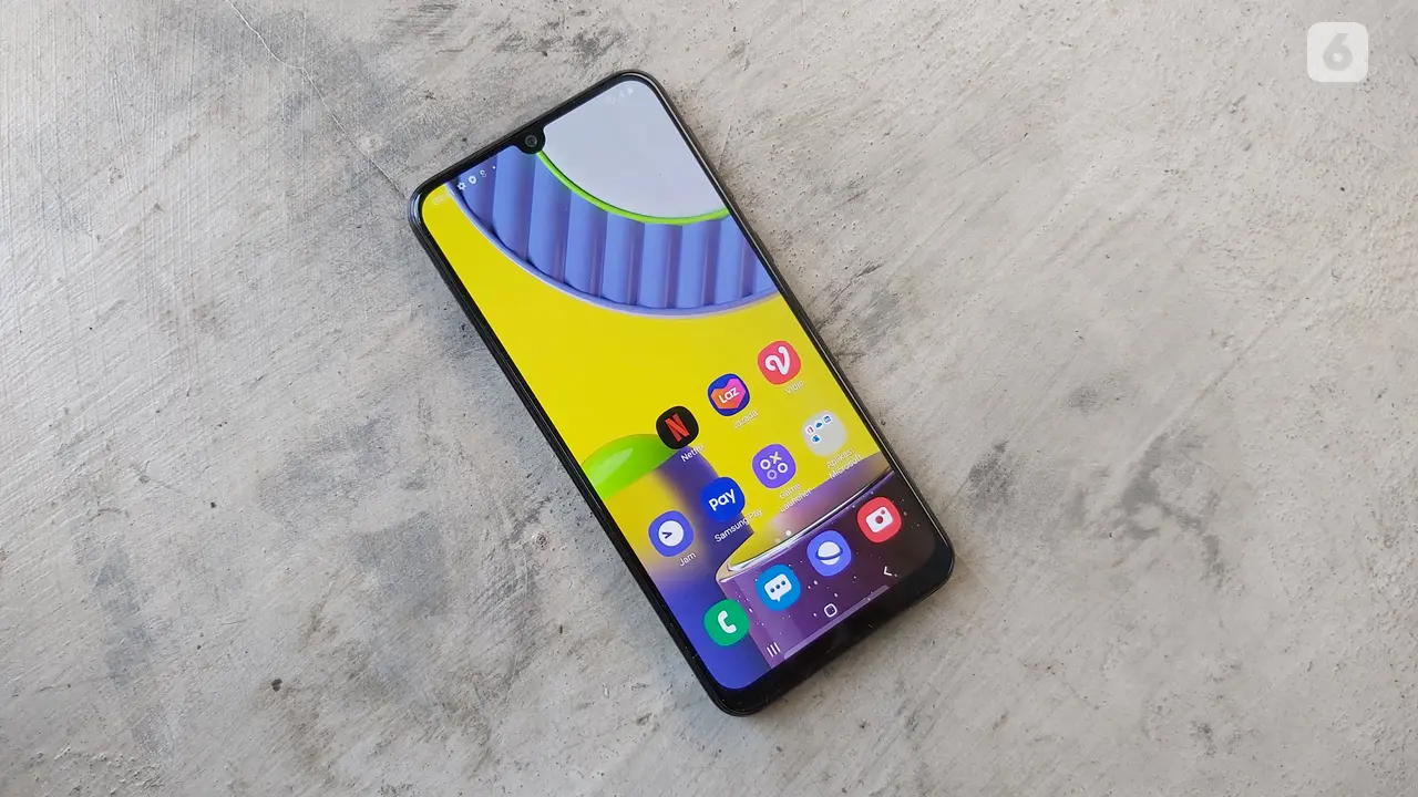 Tampilan muka Samsung Galaxy M31. Dok: Iskandar