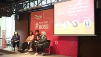 Sesi Talkshow pada Peluncuran Social Commerce Platform, RateS