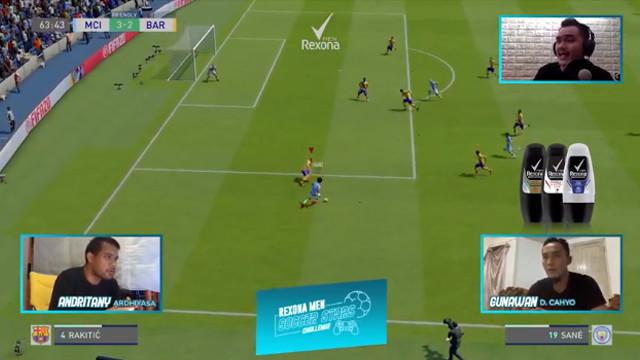 10 Pemain, Gunawan Bisa Menang 4-2 Atas Andritany di Rexona Men Soccer Stars Challenge