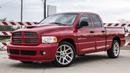 Dodge RAM SRT-10: Pick up keluaran tahun 2005 ini menjadi model spesial dari Dodge RAM. RAM SRT-10 menggunakan mesin 8.300cc V10 yang diambil dari Dodge Viper dengan keluaran tenaga sampai 500 Hp. Sebagai sebuah pick up, mobil ini bisa melesat dari 0 sampai 60 mph dalam 4,9 detik. (Source: mecum.com)