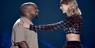 Rupanya pertikaian antara Taylor Swift dan pasangan suami-istri Kim dan Kanye West belum selesai dan makin sengit. Meski sudah berdamai dengan Calvin Harris, Taylor kembali mendapatkan 'serangan' lagi. (Dailymail/Bintang.com)