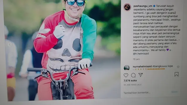 Unggahan Pasha Ungu. (Foto: Instagram @pashaungu_vm)