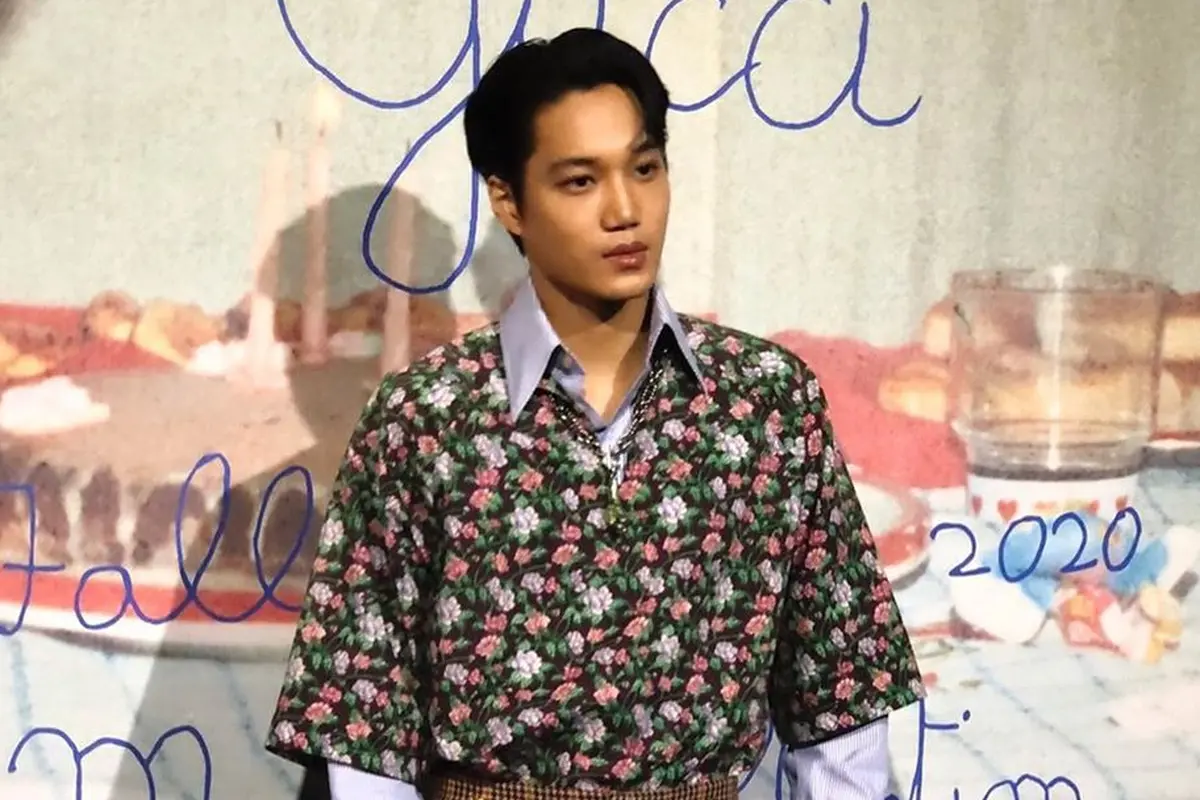 Kai EXO/ Instagram @wwd_jp