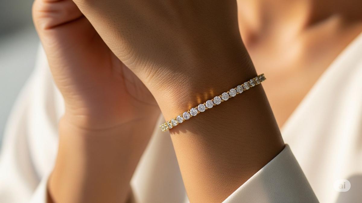 7 Model Gelang Tennis Elegan dan Timeless, Penunjang Gaya di 2025