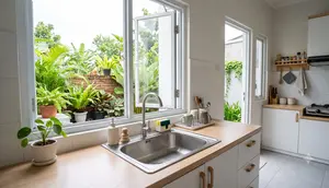 12 Inspirasi Area Cuci Piring untuk Dapur Type 36 agar Tetap Nyaman Digunakan, Minimalis dan Rapi
