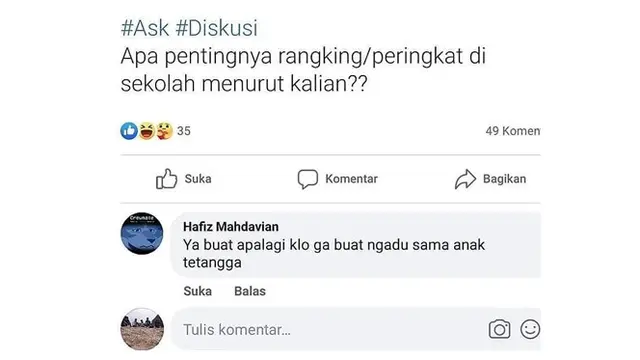 6 Pertanyaan Absurd di Status Facebook Ini Bikin Susah Tahan Tawa