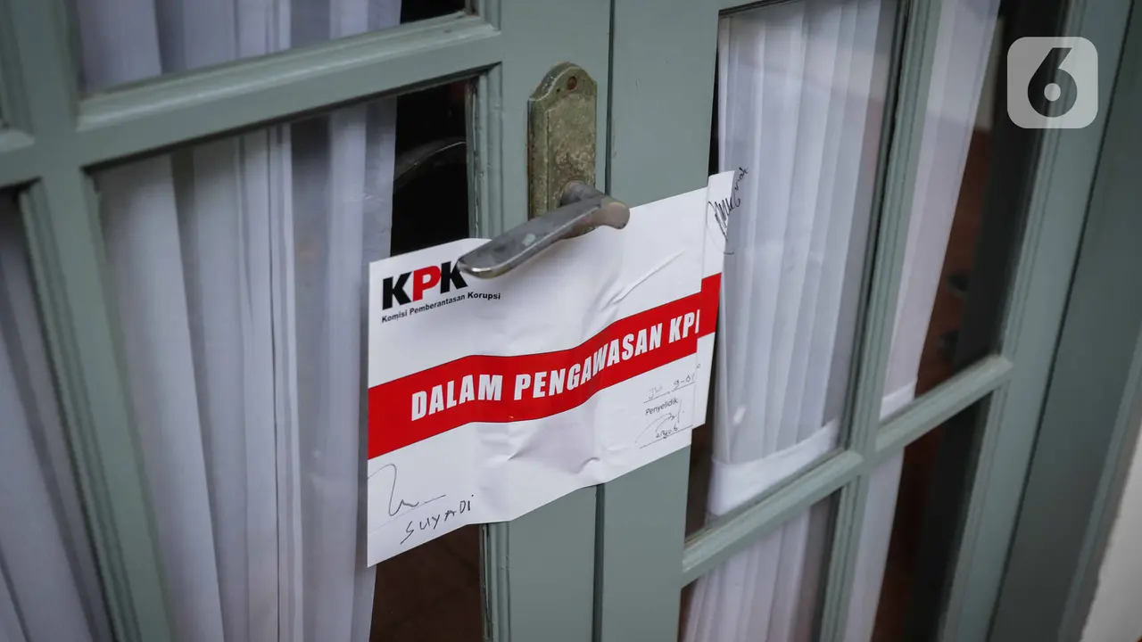 Ruang Kerja Wahyu Setiawan yang Disegel KPK