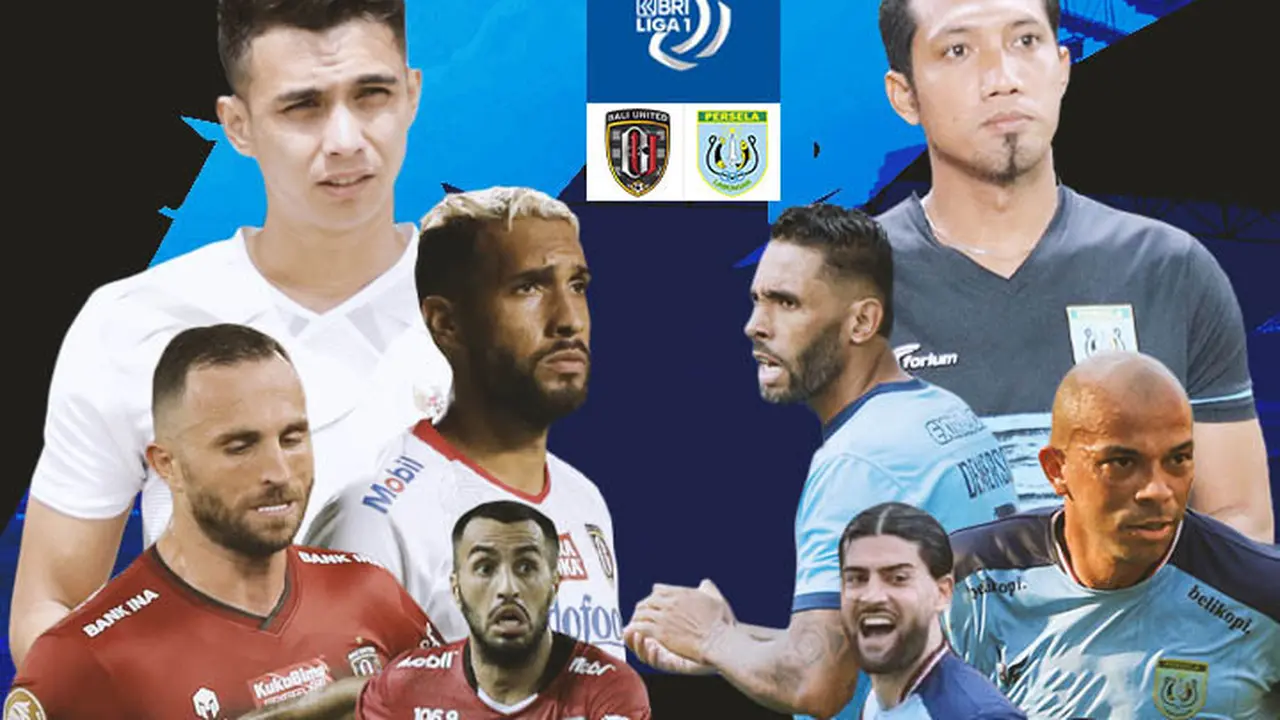 BRI Liga 1 - Duel Antarlini - Bali United Vs Persela Lamongan