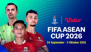 FIFA ASEAN Cup 2026 - Ajang Turnamen Resmi FIFA Saksikan Hanya di Vidio