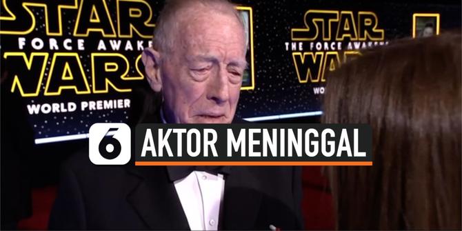 VIDEO: Bintang Game of Thrones Max Von Sydow Meninggal