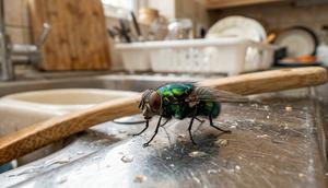 Cara Mengusir Lalat Hijau di Dapur (Foto: Ai)