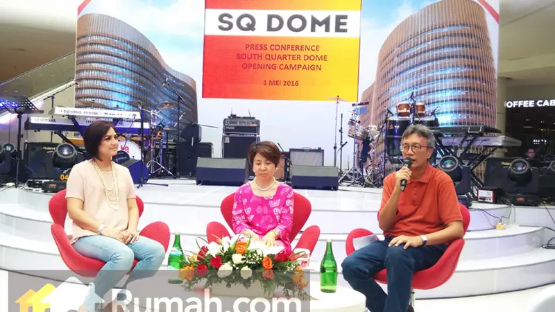 Intiland Resmikan SQ Dome, Meeting Point di Selatan Jakarta