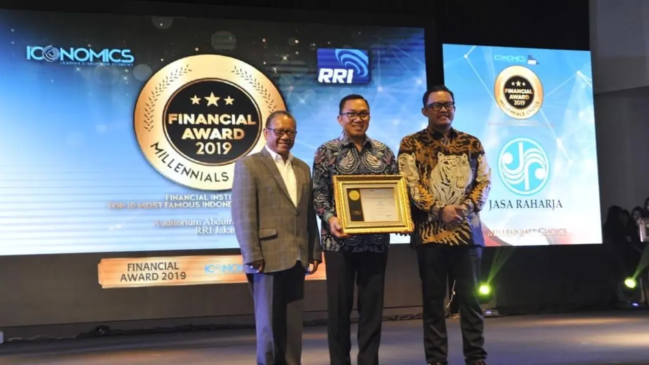 Jasa Raharja Raih Penghargaan di RRI Financial Awards