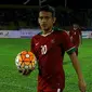 Pemain Timnas Indonesia U-19, Egy Maulana Vikri. (Bola.com/Arya Sikumbang)