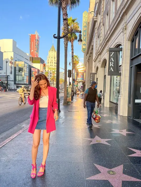 Syifa Hadju di Los Angeles (Instagram/syifahadjureal)