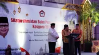 Airlangga Hartarto kembali mendapat dukungan untuk mencalonkan kembali sebagai ketua umum Golkar melalui Musyawarah Nasional (Munas) yang digelar pada Desember 2024. (Liputan6.com/Ady Anugrahadi)
