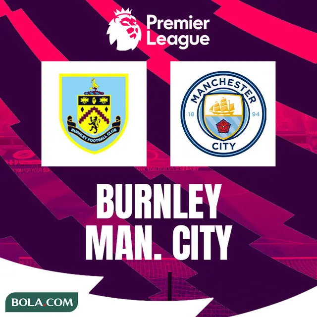 Premier League - Burnley Vs Man City