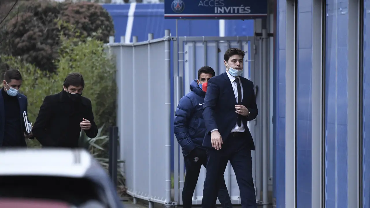 FOTO: Penampakan Mauricio Pochettino di Markas PSG