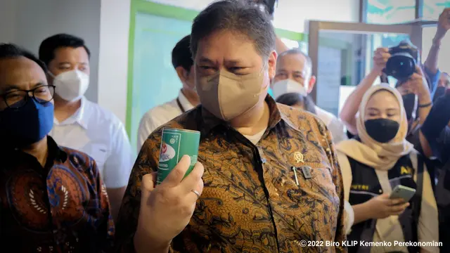 Menteri Koordinator Bidang Perekonomian Airlangga Hartato