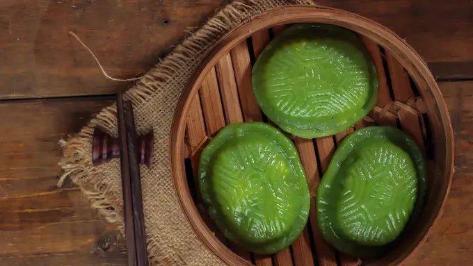 resep kue thok pandan
