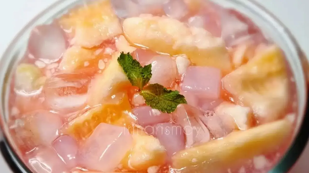Resep es timun suri untuk buka puasa. (dok. Cookpad @irmarismay)