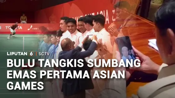 Bulu Tangkis Sumbang Emas Pertama Asian Games