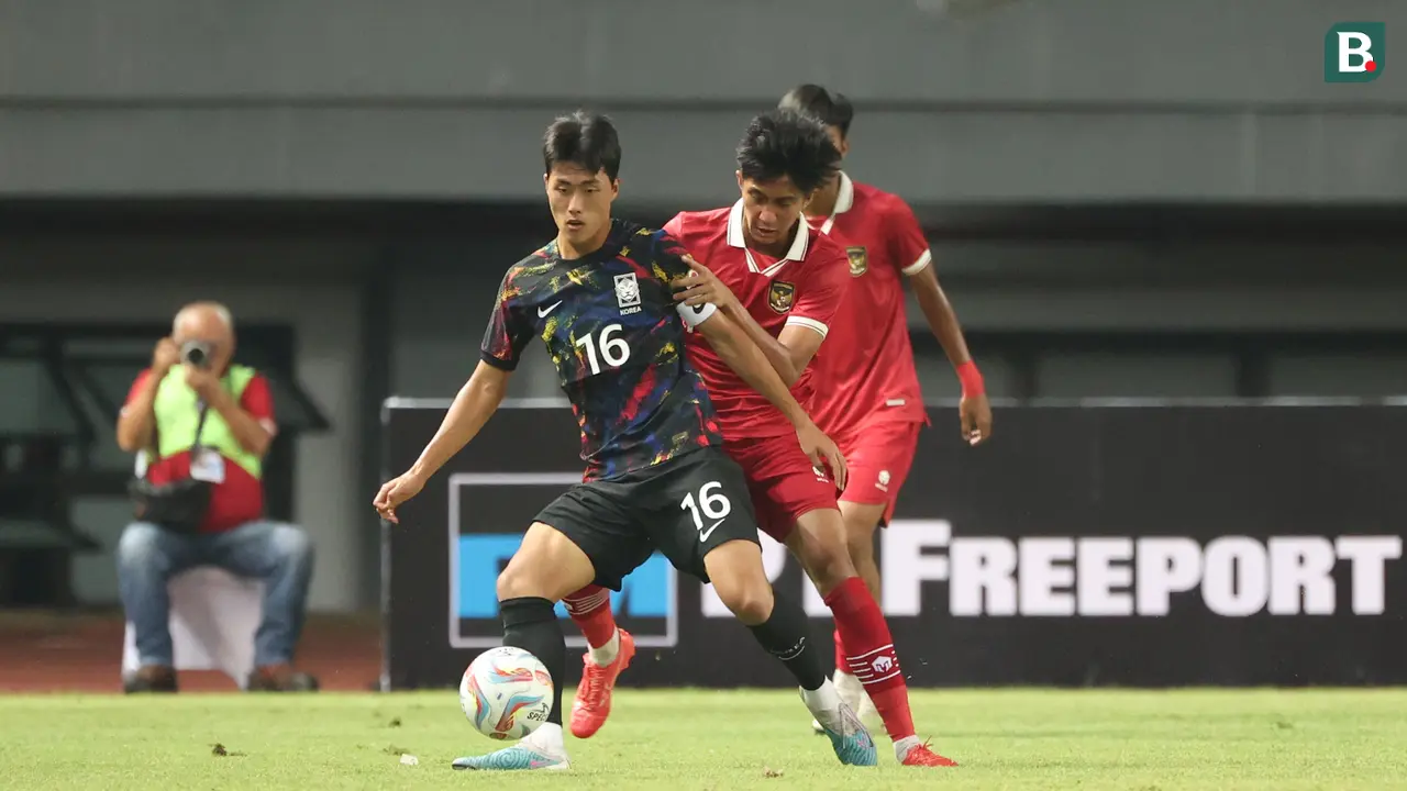 Timnas Indonesia U-17 vs Timnas Korea Selatan U-17