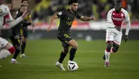Monaco vs PSG: Les Parisiens Menang Tipis Lawan 10 Pemain