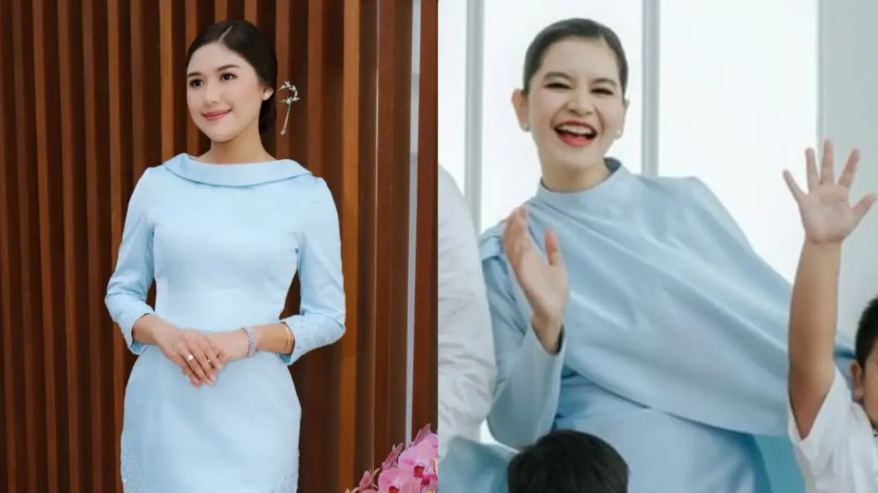 Adu Gaya Baju Kurung Kahiyang Ayu dan Erina Gudono di Hari Lebaran, Mana yang Jadi Favorit?