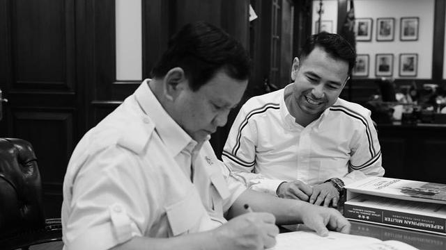 Raffi Ahmad dan Prabowo
