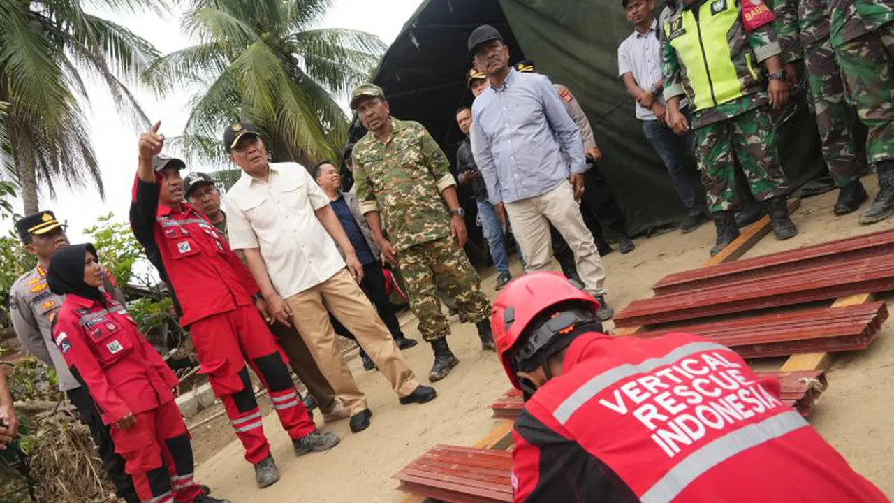 Menko Polkam Tinjau Penanganan pascabanjir Aceh