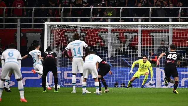 Gol Aubameyang dan Jorginho Antar Chelsea Taklukan AC Milan di San Siro