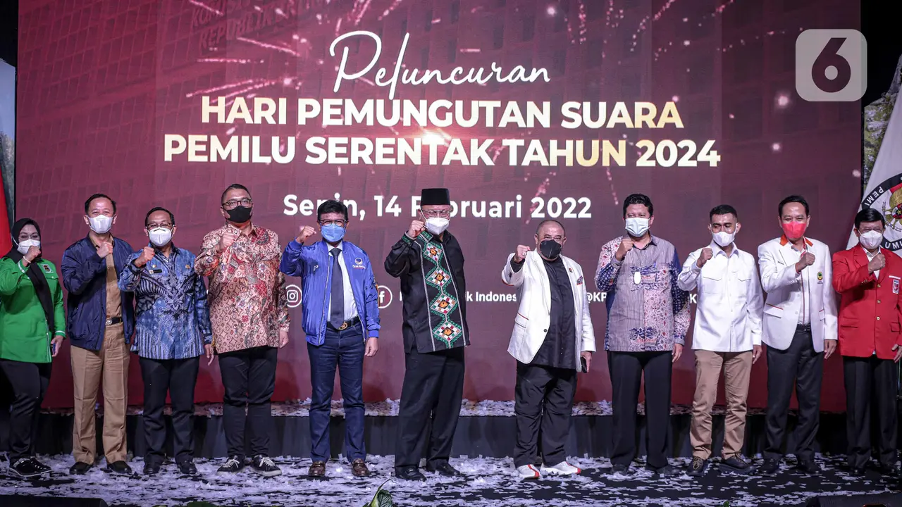 KPU Resmikan Tanggal Pemungutan Suara Pemilu Serentak 2024