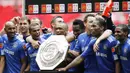 Chelsea juga berhasil memenangkan Community Shield pada dua kesempatan yakni pada  2005 dan 2009. (AFP/Glyn Kirk)