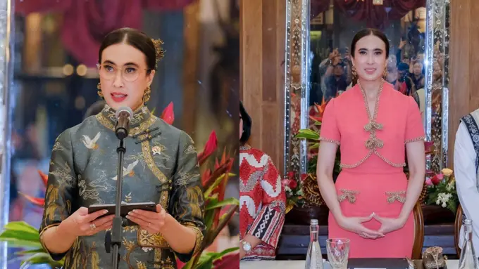 Potret Elegan Bak Bangsawan dari Menpar Widi Wardhana Saat Rayakan Imlek di Kota Tua, Berbalut Busana Khas Peranakan