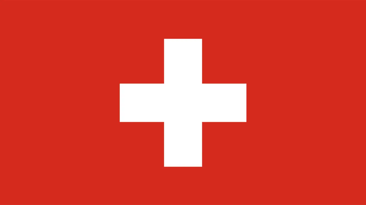 Bendera Swiss. (Raw Pixel)