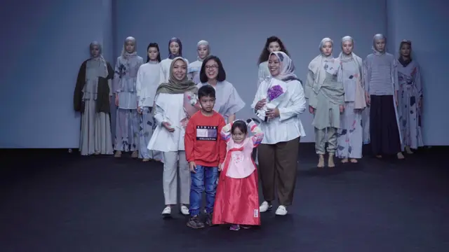 Koleksi modest fashion Kami di Seoul Fashion Kode 2018
