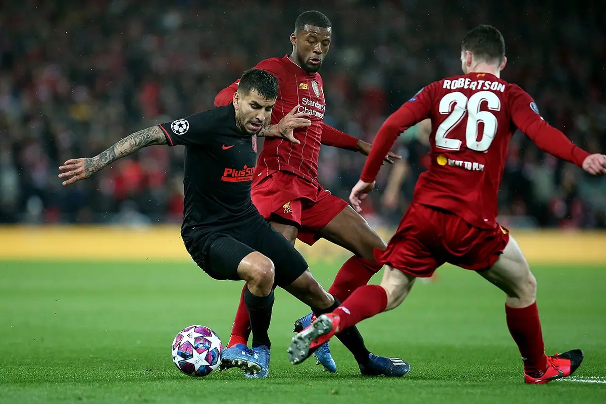 Jalannya pertandingan leg kedua 16 besar Liga Champions antara Liverpool vs Atletico Madrid