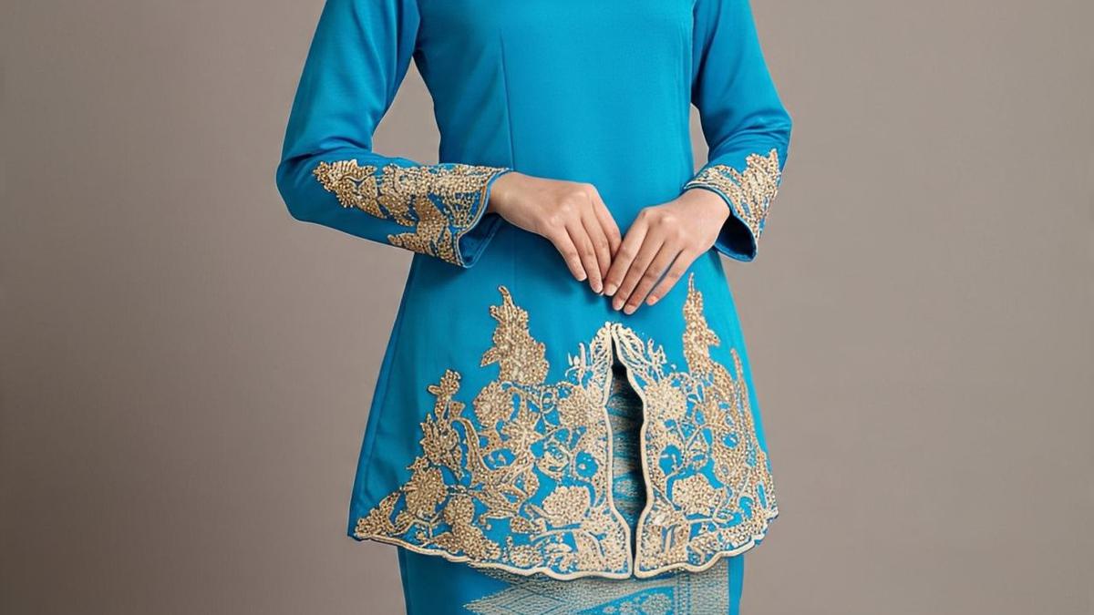 7 Model Baju Kurung Malaysia Modern dan Kekinian, Tampil Fashionable di Pesta